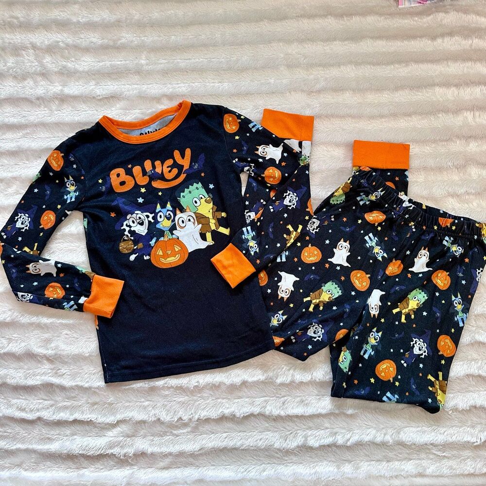 Bluey LS Pajama Set Size 8